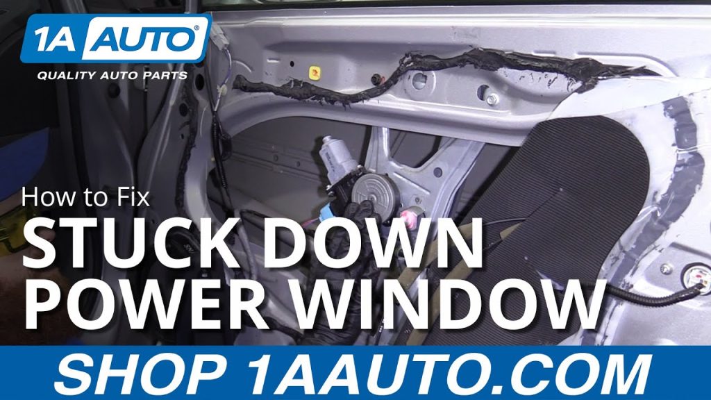 Why Does My Power Window Go down But Not Up?